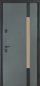 Вхідні двері - Cottage 705-431 Metalic Grey - Титан