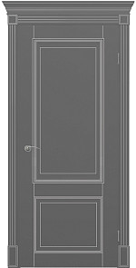 Міжкімнатні двері - Неаполь ПГ черный