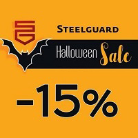 Halloween sale вхідних дверей SteelGuard!