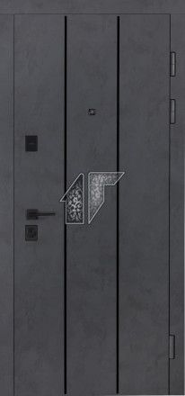 Булат - Ультра квадро (Kale) 535 Бетон антрацит Бетон сніжний
